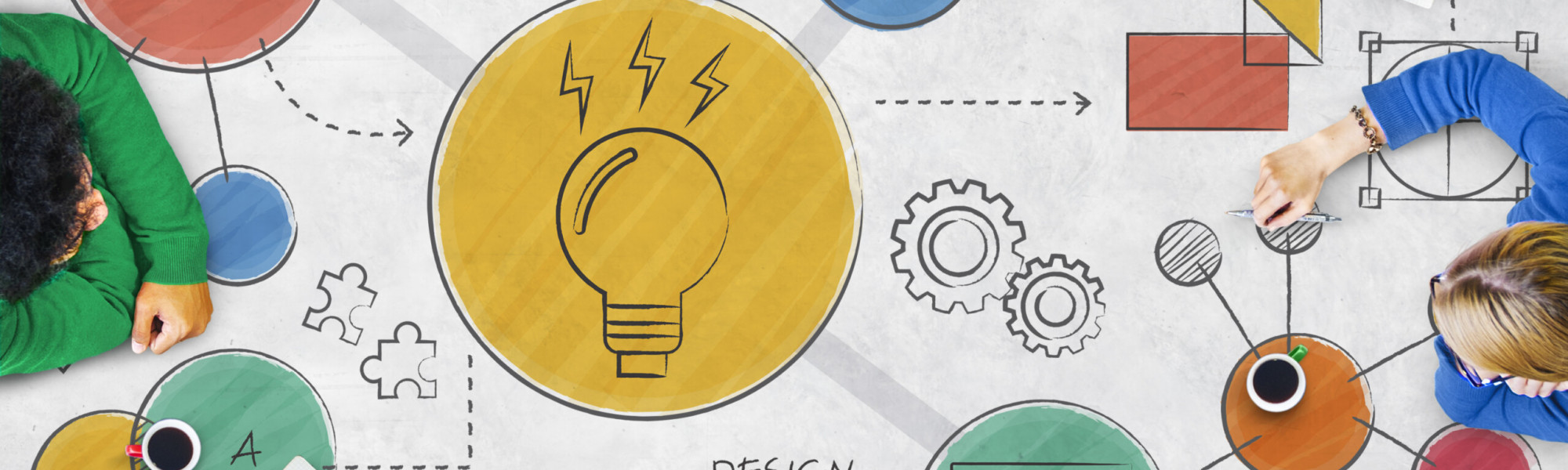 Light Bulb Ideas Creative Diagram Concept